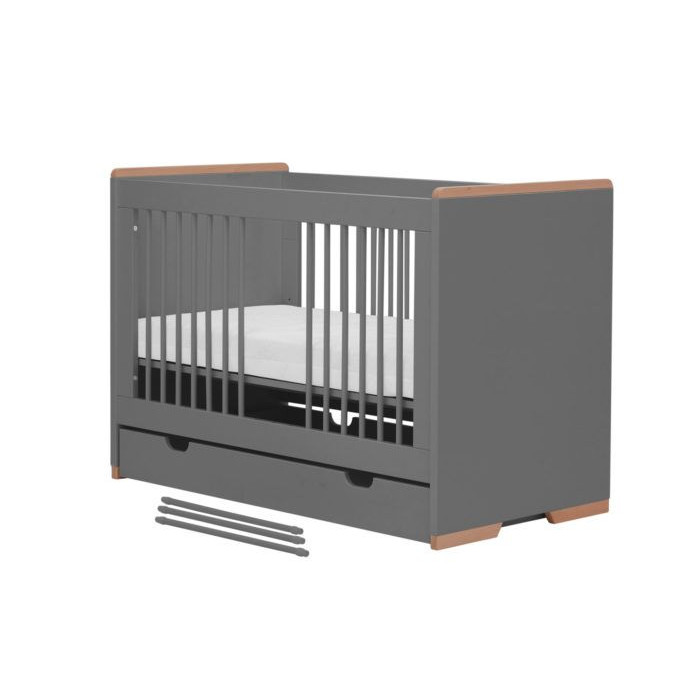 Zīdaiņu gulta 120x60 (Woodsy kolekcija)